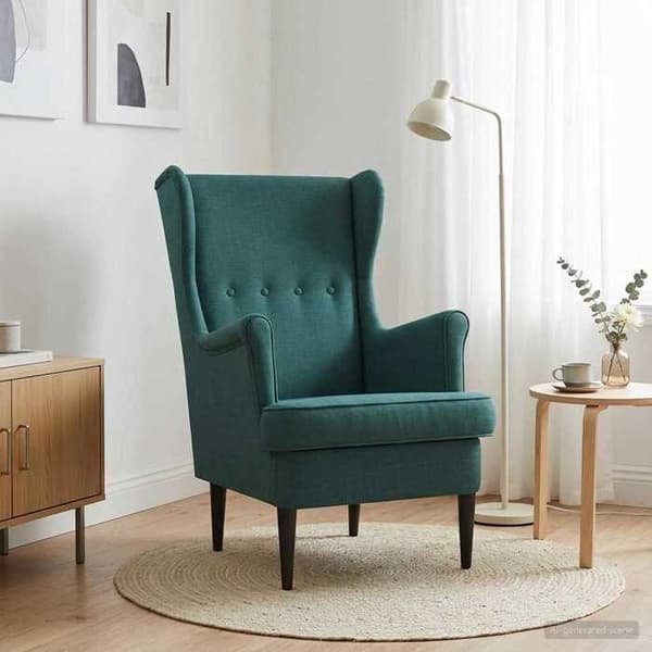 Maison Exclusive - Mørkegrøn Stol i Stof