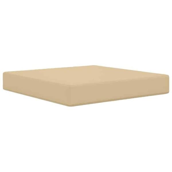 Maison Exclusive - Ulkokäyttöön tarkoitettu polyesterinen sohvatyyny beige 60 x 60 cm beige