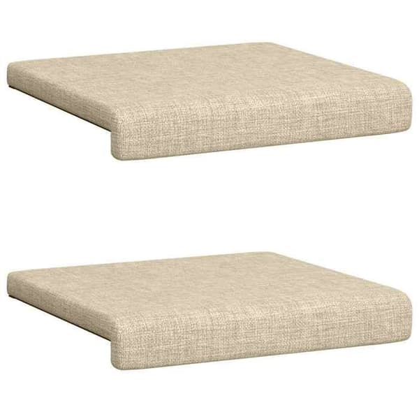 Maison Exclusive - Penkkityyny 2 kpl Kermanvärinen Syvyys 35 cm