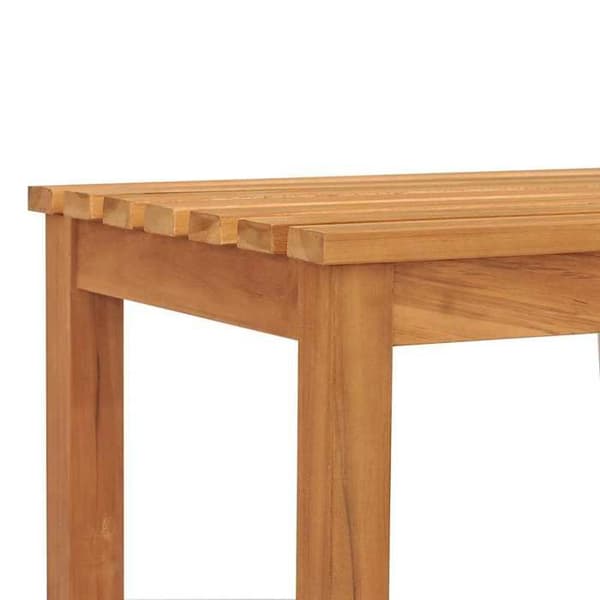 Havemøbel - Eksklusiv Hus - 114 cm - Massiv Teak - 3 pladser