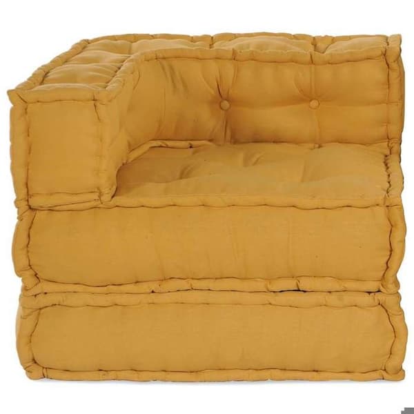 Maison Exclusive - Gul modulsoffa 70x70x54 tyg
