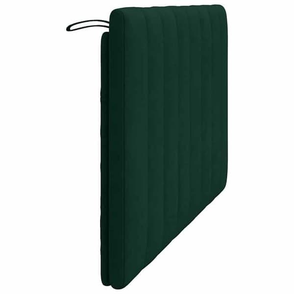 Maison Exclusive - Huvudgavelkudde Hanko mörkgrön 140 cm sammet