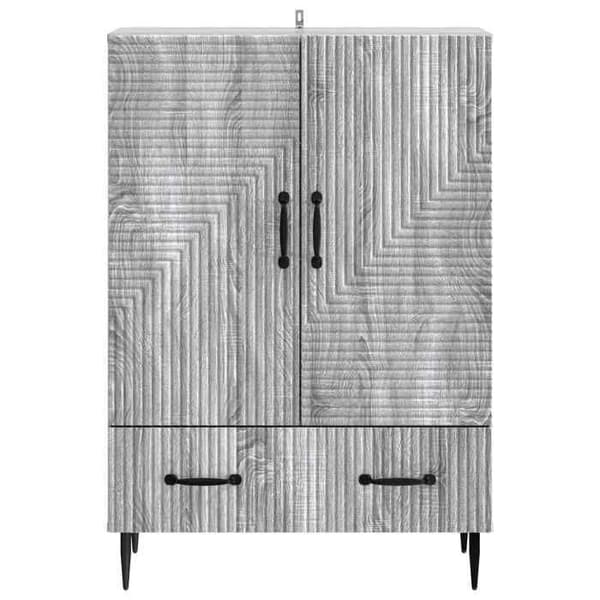 Maison Exclusive - Buffet Sonoma grå 66 x 34,5 x 95 cm Ingeniørtræ