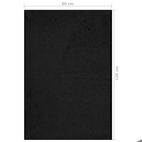 Maison Exclusive - Musta Matto 80x120 cm