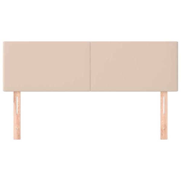 Maison Exclusive - Hovedgærder Cappuccino 144x5x78/88 cm Simililæder