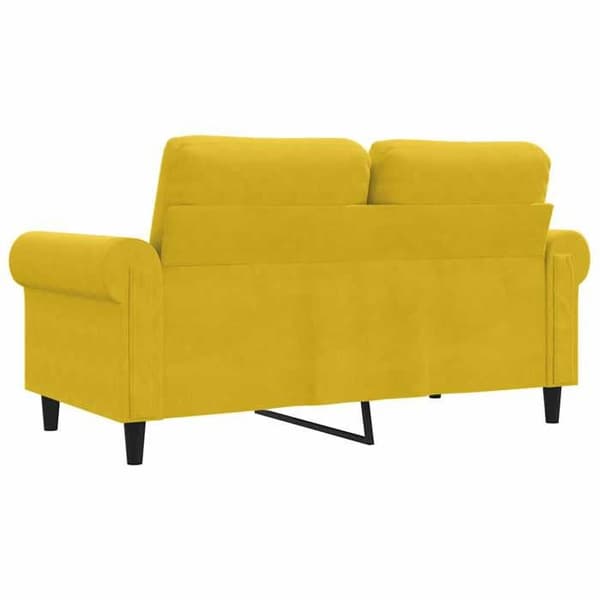 Maison Exclusive - Soffa 2-sits Gul 120 cm Sammet