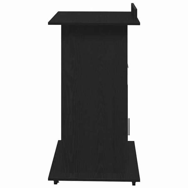 Maison Exclusive - Podium Sort egetræ Ingeniørtræ 55 x 55 x 107 cm