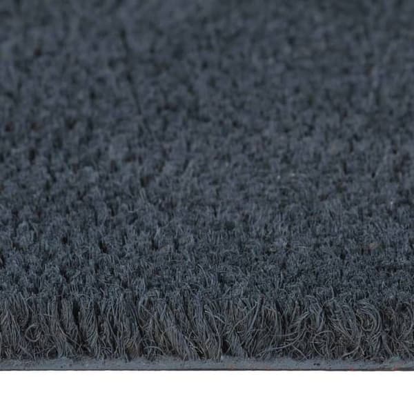 Maison Exclusive - Mørkegrå dørmåtte 40x60 cm tuftet kokosfiber mörkgrå