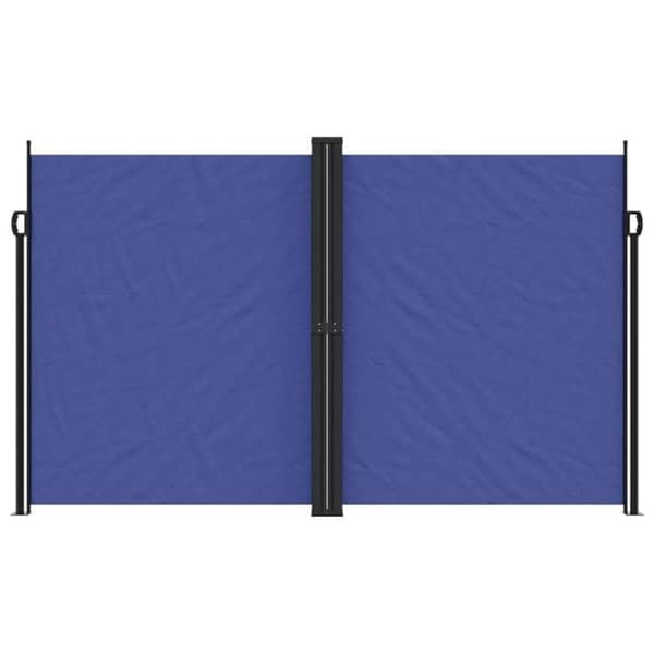 Maison Exclusive - Fällbart sidotak blått 200x1200 cm