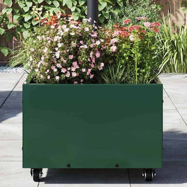 Maison Exclusive - Grøn parasolfod 45 x 45 x 45 cm Stål