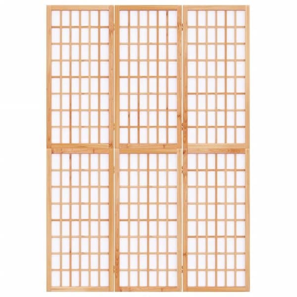 Maison Exclusive - Foldbar skillevæg 3 paneler 120x170 cm