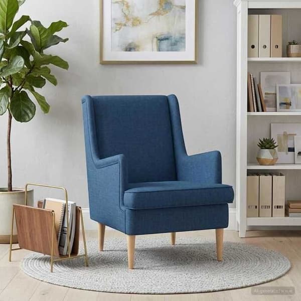 Maison Exclusive - Blå Stof Stol