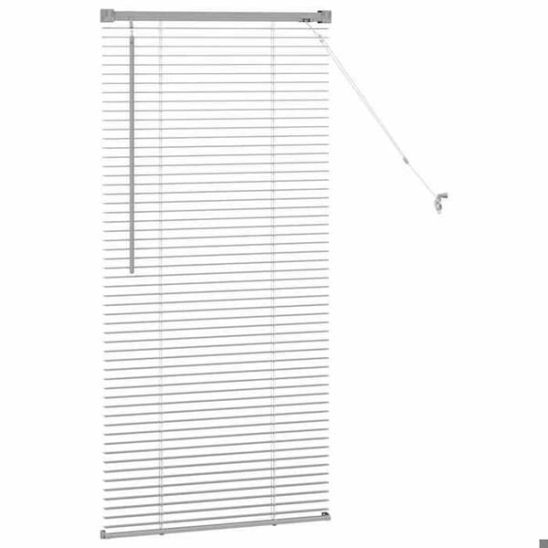 Maison Exclusive - Venetiansk Silverfärgad 130 x 65 cm 25 mm Aluminium Silver