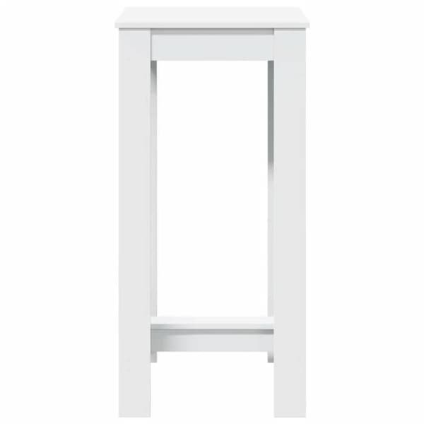 Maison Exclusive - Vit barbord 51x50x103,5 cm i ingenjörsträ Vit