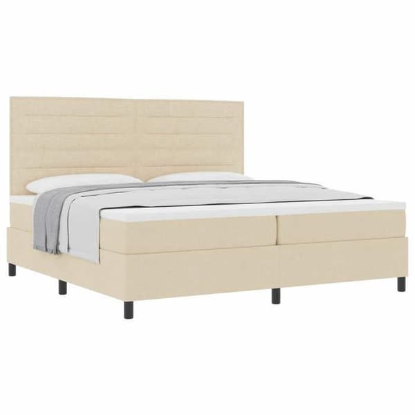 Maison Exclusive - Jousipatja Crème 200 x 200 cm kankaalla Grädde