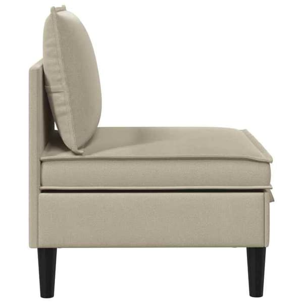 Maison Exclusive - Central sofa med opbevaring Sand Velour