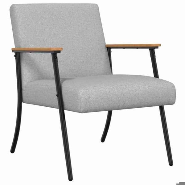 Maison Exclusive - grå sky stof lænestol