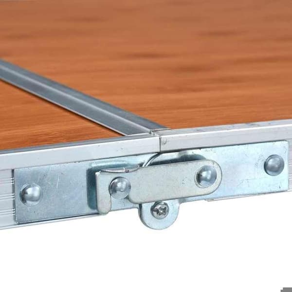 Maison Exclusive - Fällbord i aluminium för camping 180x60 cm