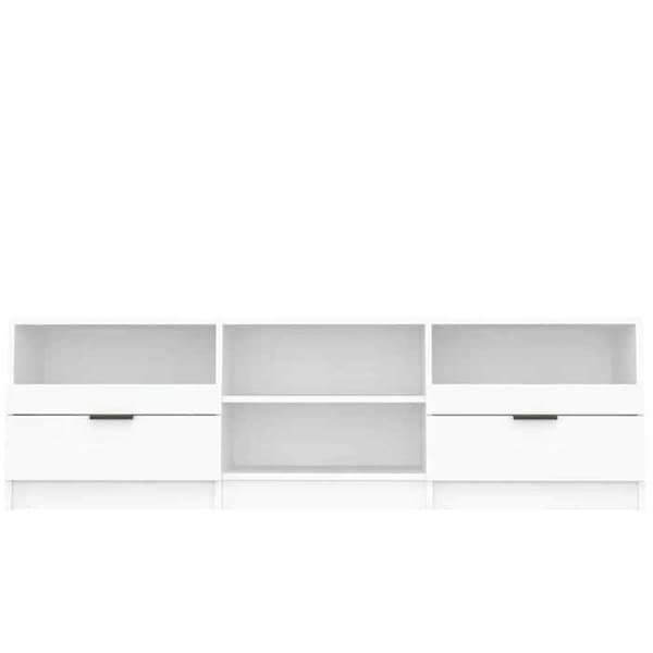 Maison Exclusive - TV Møbel Hvid 150x33,5x45 cm Ingeniørtræ Vit