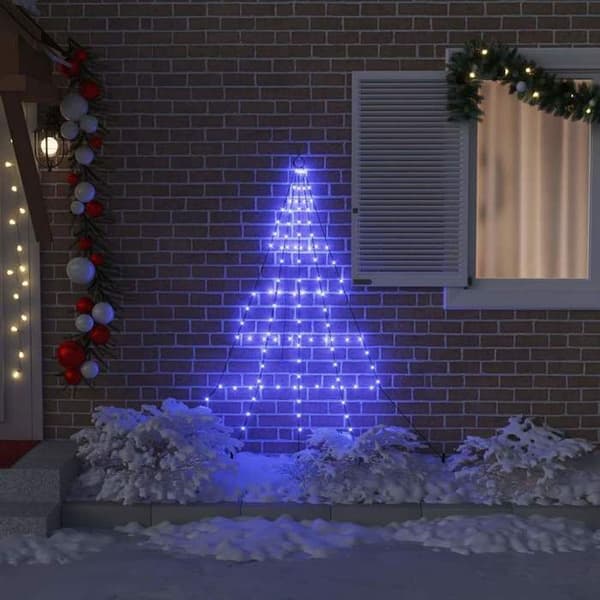 LED-julgran - EXKLUSIV HEM - med markspett - Blå - 182 cm - USB Blå