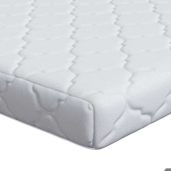 Maison Exclusive - Vit Madrass 120 x 200 cm Jacquardtyg