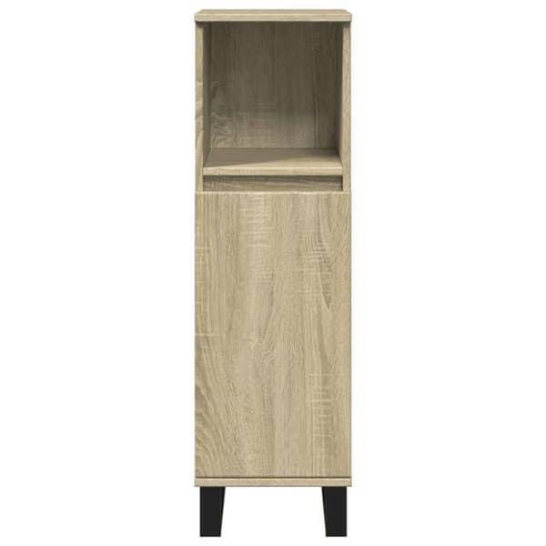 Maison Exclusive - Badrumsskåp ek sonoma 30x30x100 cm