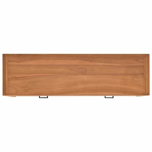 Maison Exclusive - TV-möbel 140x40x45 cm Teakträ