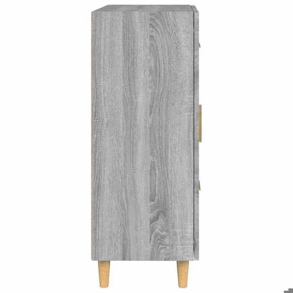 Maison Exclusive - Buffé Sonoma Grå 69,5x34x90 cm Ingenjörsträ
