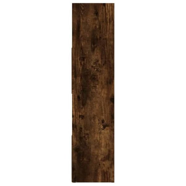 Maison Exclusive - Bibliotek/Rumseparator Røget eg 105x24x102 cm
