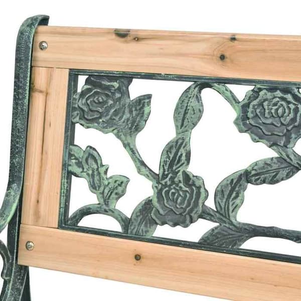 Maison Exclusive - Bänk för trädgård 122 cm Trä