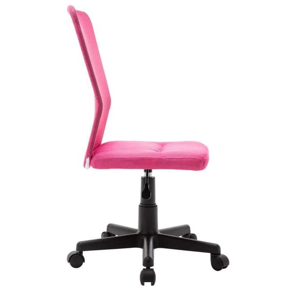 Kontorstol - EKSKLUSIV HUS - Moderne design - Rosa - Mesh ryg - Højdejusterbar Ros