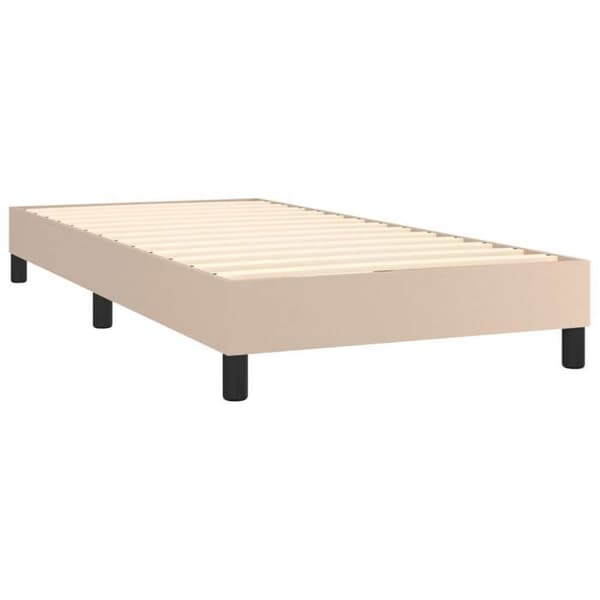 Maison Exclusive - Lautasängyn joustinpatja Cappuccino 100x200 cm