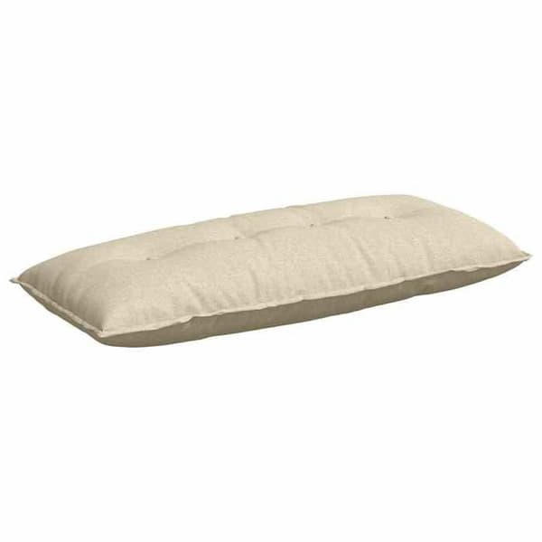 Maison Exclusive - Rygpude Creme 120 x 19 x 50 cm stof