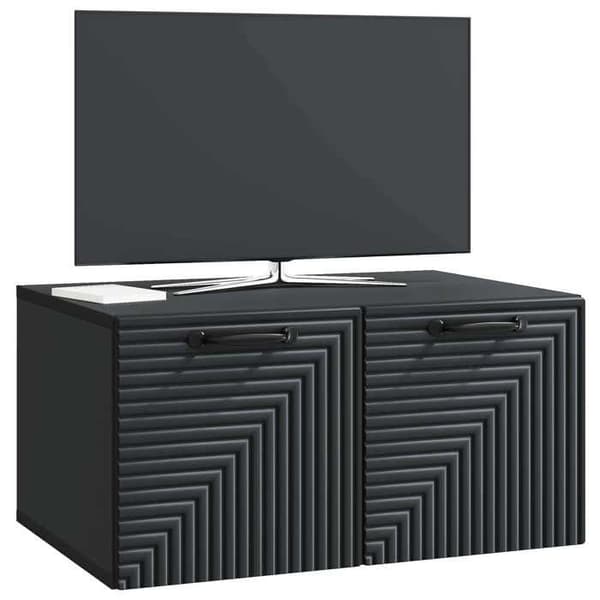 Maison Exclusive - Væghængt TV-møbel Sort 59,5 x 41 x 30 cm Ingeniørtræ