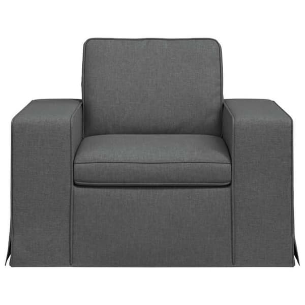 Maison Exclusive - Mörkgrå soffa 103 x 80 x 82 cm tyg