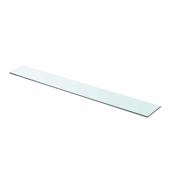 Maison Exclusive - Hyllpaneler 2 st Glas Transparent 90 x 12 cm