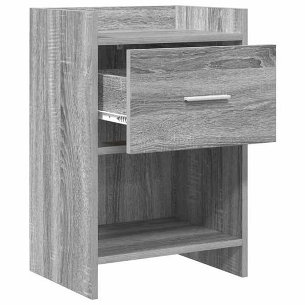 Maison Exclusive - Yöpöydät 2 kpl Sonoma harmaa 40 x 30 x 60 cm