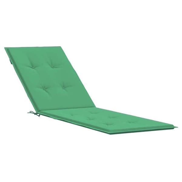 Maison Exclusive - Terrassstolskudde grön (75+105)x50x4 cm
