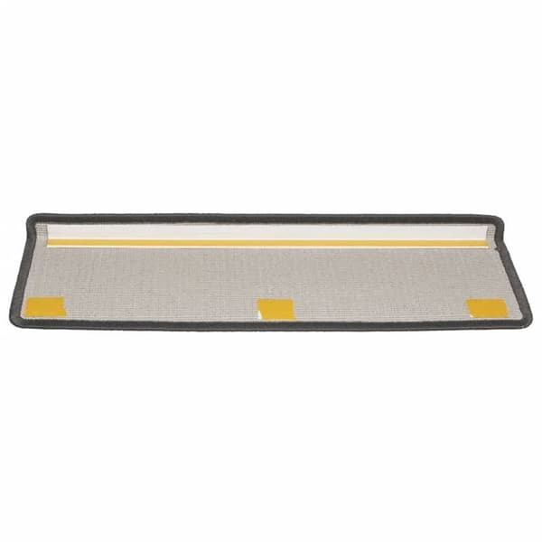Trappe tæppe - Eksklusivt hjem - 15 stykker - 65 x 21 x 4 cm - Mørkegrå Mörkgrå