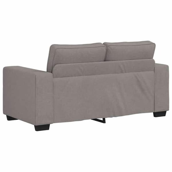 Maison Exclusive - Soffa 2 platser taupe 160x77x82 cm i tyg