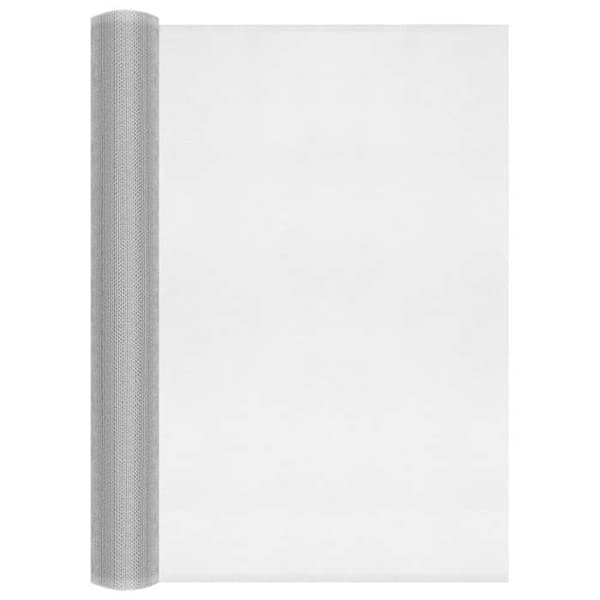 Maison Exclusive - Aluminium Gitter Skærm 60x2000 cm Sølv Silver