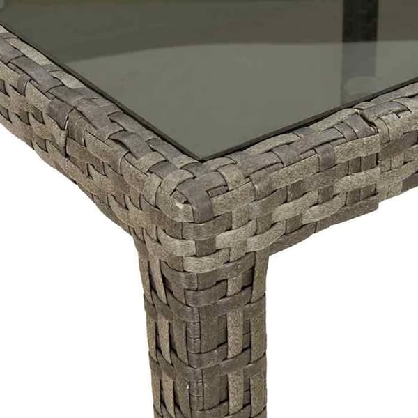 Maison Exclusive - Trädgårdsbord Grå 150 x 90 x 75 cm polyrotin Grå