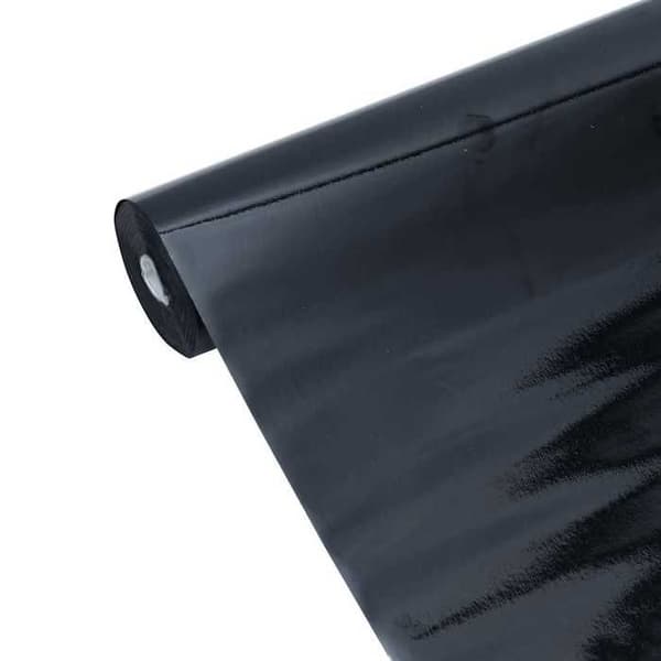 Maison Exclusive - Film til statisk mat vindue sort 45x2000 cm PVC