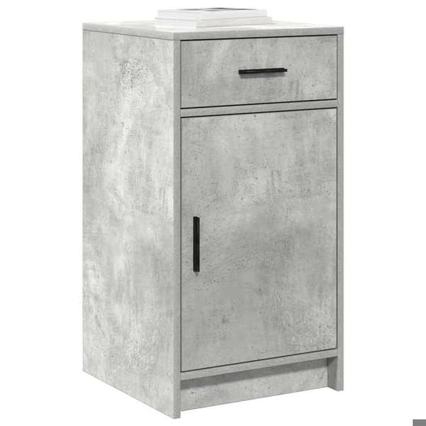 Maison Exclusive - Buffet Grå beton 40 x 40.5 x 75 cm Ingeniørtræ