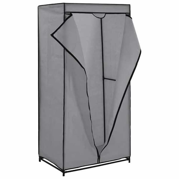 Kleeskabe - Maison Exclusive - Grå - 75 x 50 x 160 cm - Robust jernramme Grå
