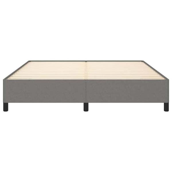 Maison Exclusive - Sengebund uden madras grå 180x200 cm stof