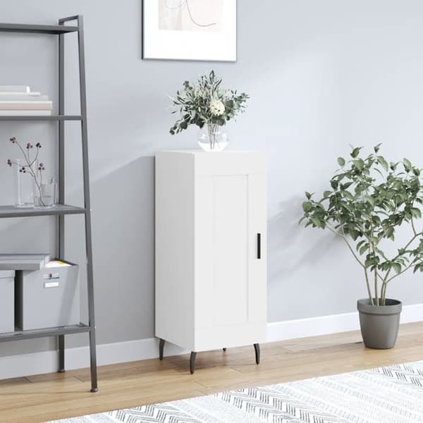 Buffet - EKSKLUSIVT HUS - Maison Exclusive - Ingeniørtræ - 3 rum - Metalben Vit