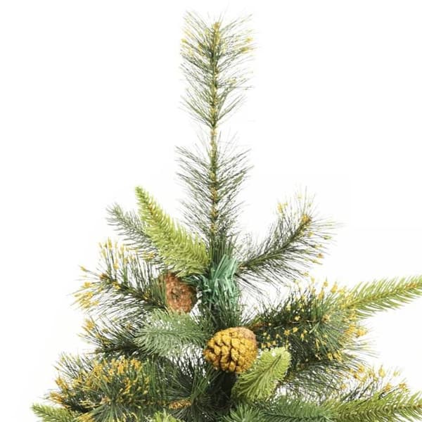 Maison Exclusive - Konstgjord julgran med kottar 240 cm