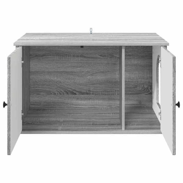 Exklusivt hus - Katt hus Sonoma grå 85 x 55 x 50,5 cm Sonoma grå