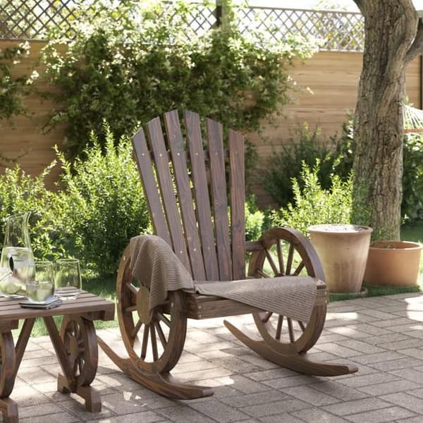 Maison Exclusive - Adirondack gungstol i massivt granträ